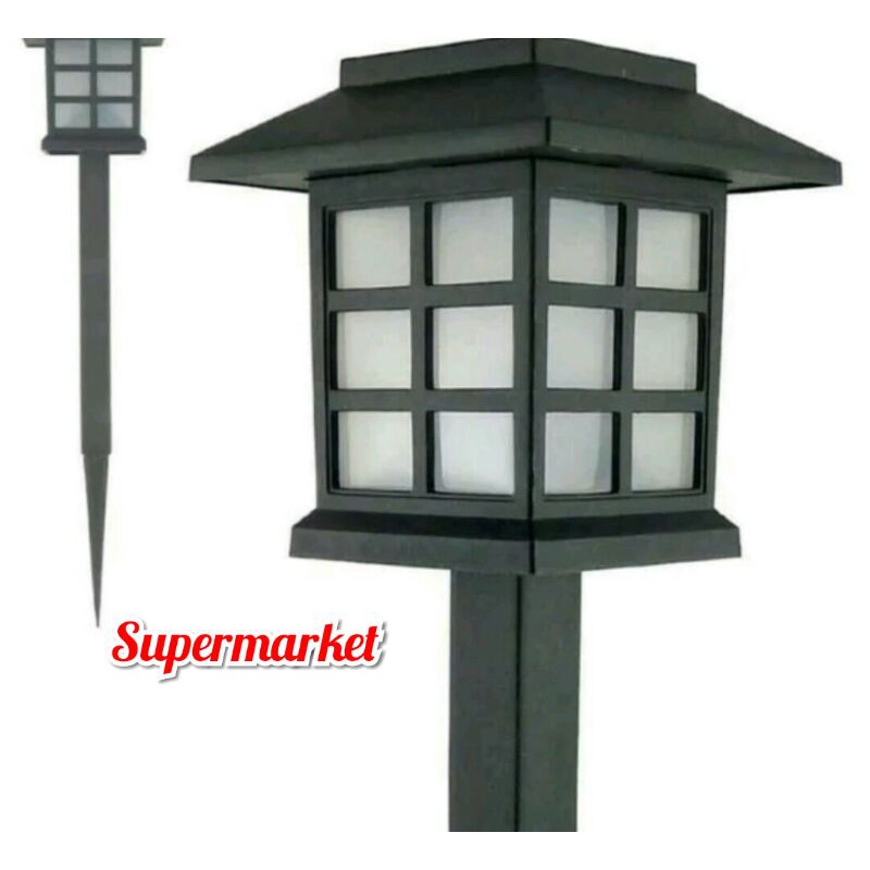 Lampu Taman Led Creative Energi Solar Bkack