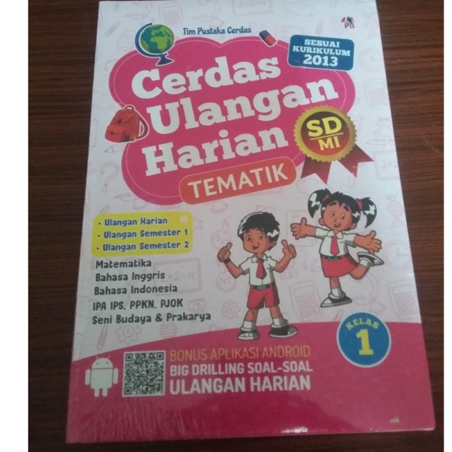 Cerdas Ulangan Harian SD /MI kelas 1 Semester 1 dan 2