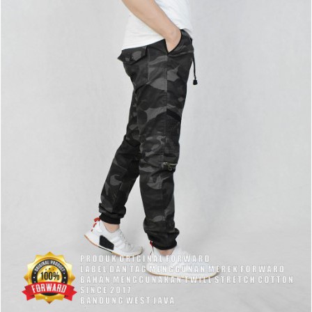 Celana Jogger Pakaian Pria / Bawahan joger pria army camo loreng pant urban