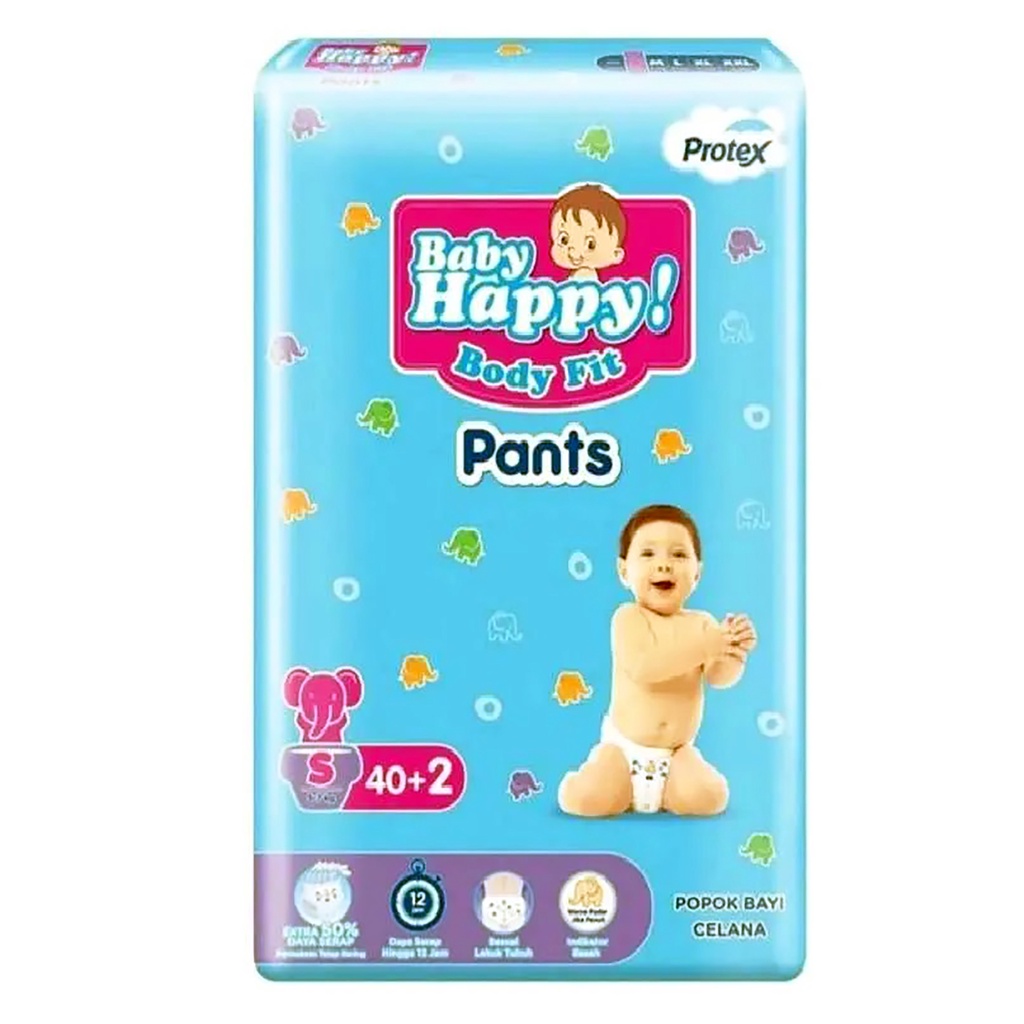 Popok / Pampers Baby Happy Pants S40/M32/L28/XL26/XXL24 - Baby Happy