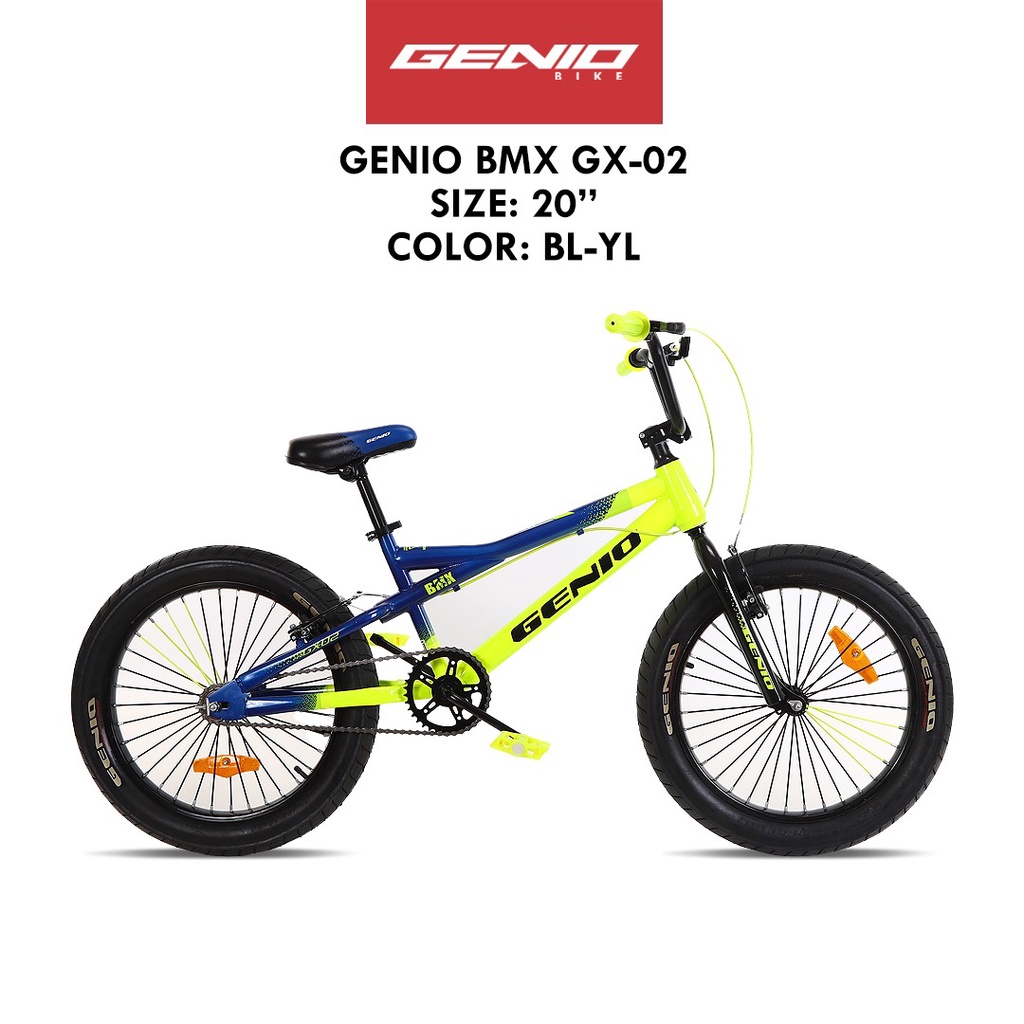 sepeda bmx genio 20 inch sepeda anak laki laki
