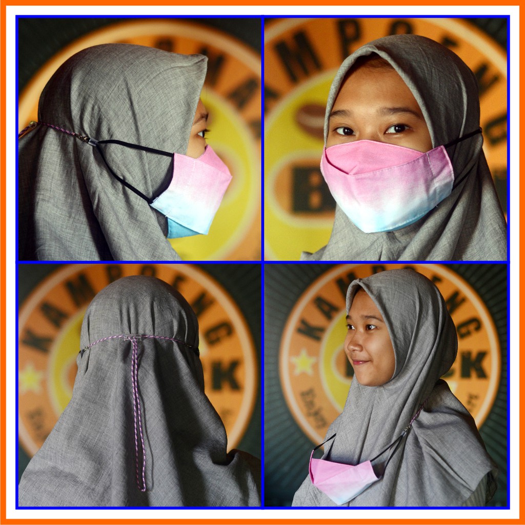 Tali Konektor Masker Hijab Multifungsi / Strap Mask / Kalung Masker / Gantungan Masker