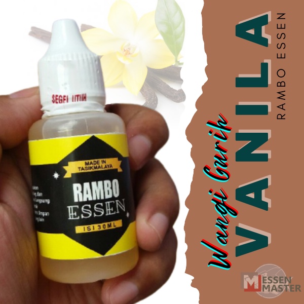 ESSEN VANILA - ESSENCE - ESSENTIAL OIL - ESSEN WANGI GURIH - RAMBO ESSEN