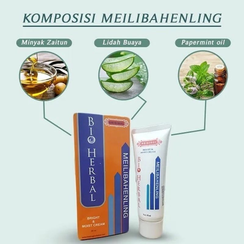 Bio Herbal Meili Beauty Cream Penghilang Bekas Luka