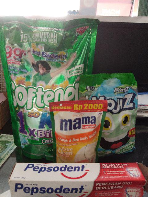 Softener Soklin Sekali Bilas 1500ml