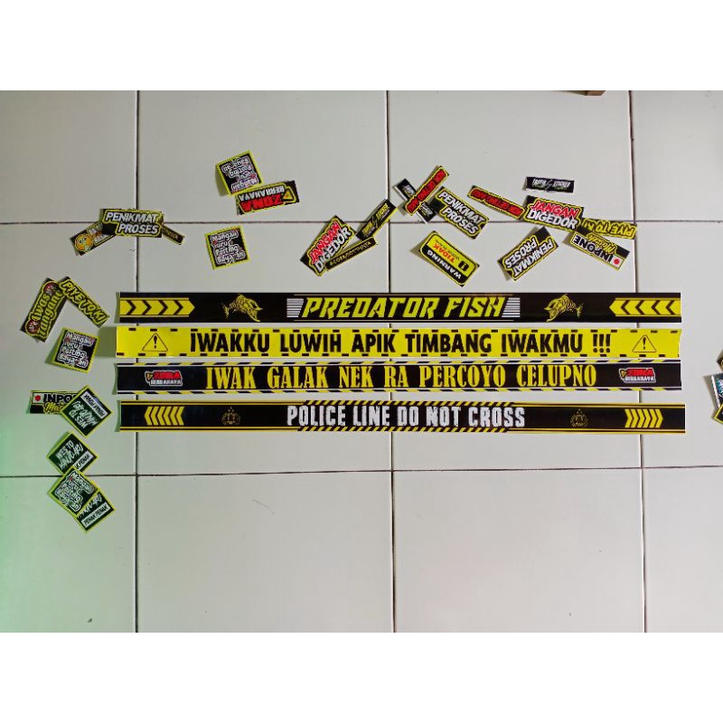 

STIKER AQUARIUM READY 90 X 5 CM ISI RANDOM/ ACAK