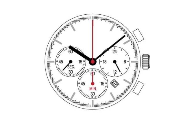 MESIN JAM TANGAN YM12 YM-12A YM12A YM 12 12A  YM-12 ORIGINAL