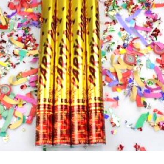 ☺ Party Popper / Confetti 50cm ✽