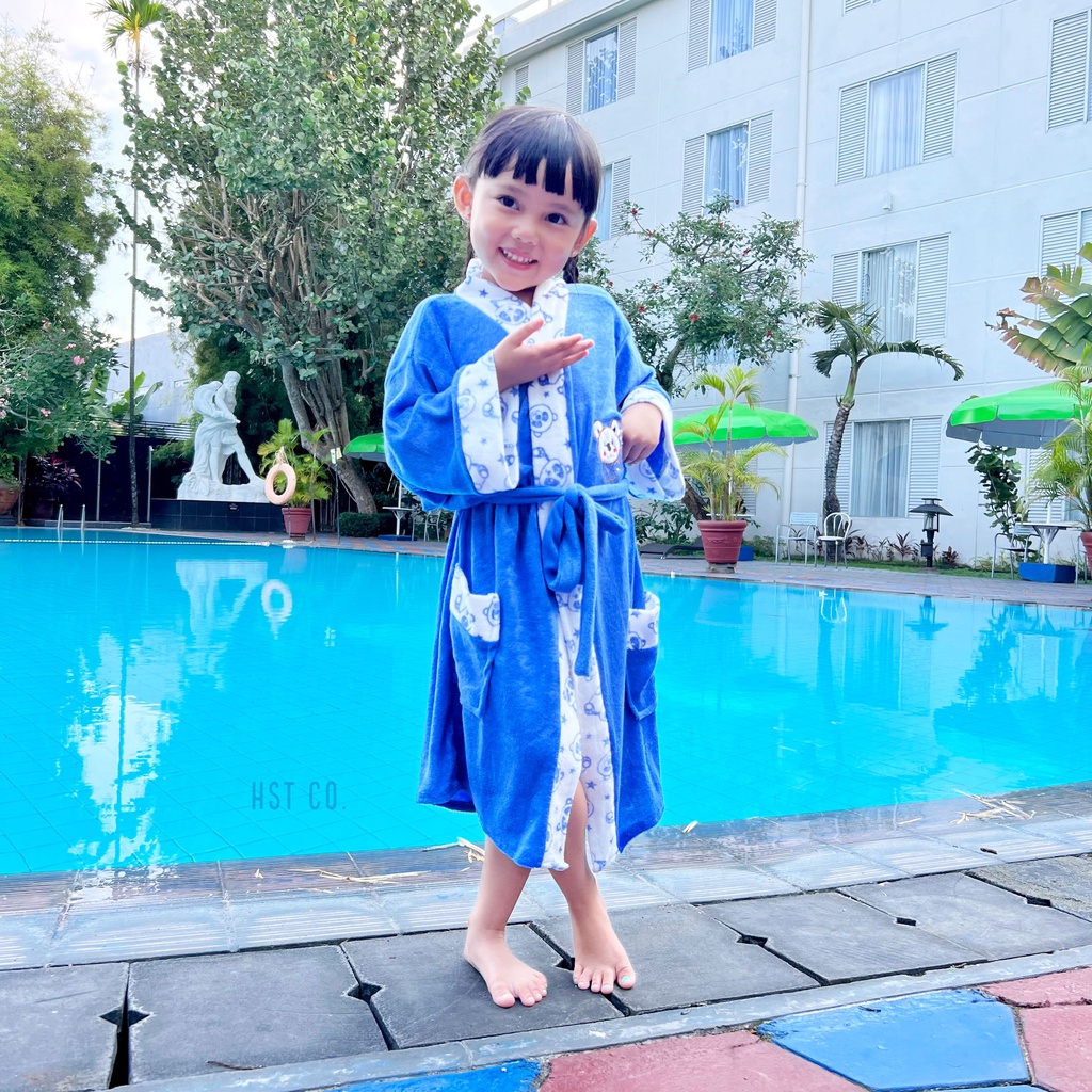 Kimono Handuk Anak Hst (6-8 Tahun)