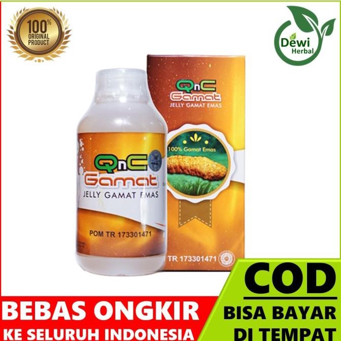 ORIGINAL Obat Herbal Flu Tulang / Patah Tulang Kaki & Tangan / QnC Jelly Gamat Asli