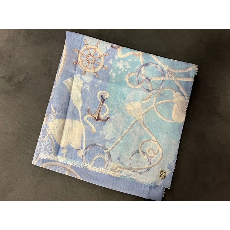 PL Nautical Kaia (Biru Muda) - Buttonscarves
