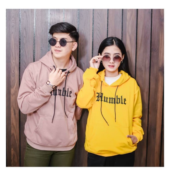 HOODIE UNISEX HUMBLE TEBAL PREMIUM TERBARU,