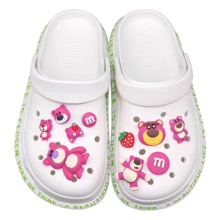 Set Aksesoris Sepatu Charms Jibbitz Crocs Crocs Jibbitz Charms Jibbitz Charms Jibbitz Untuk Wanita Charms