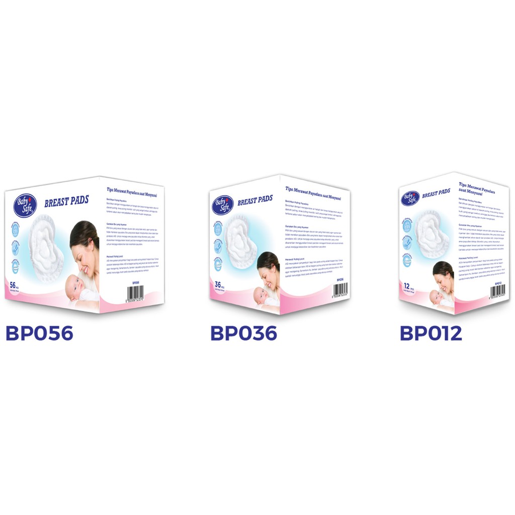 Baby Safe Breast Pads a Box - Alas Penyerap ASI