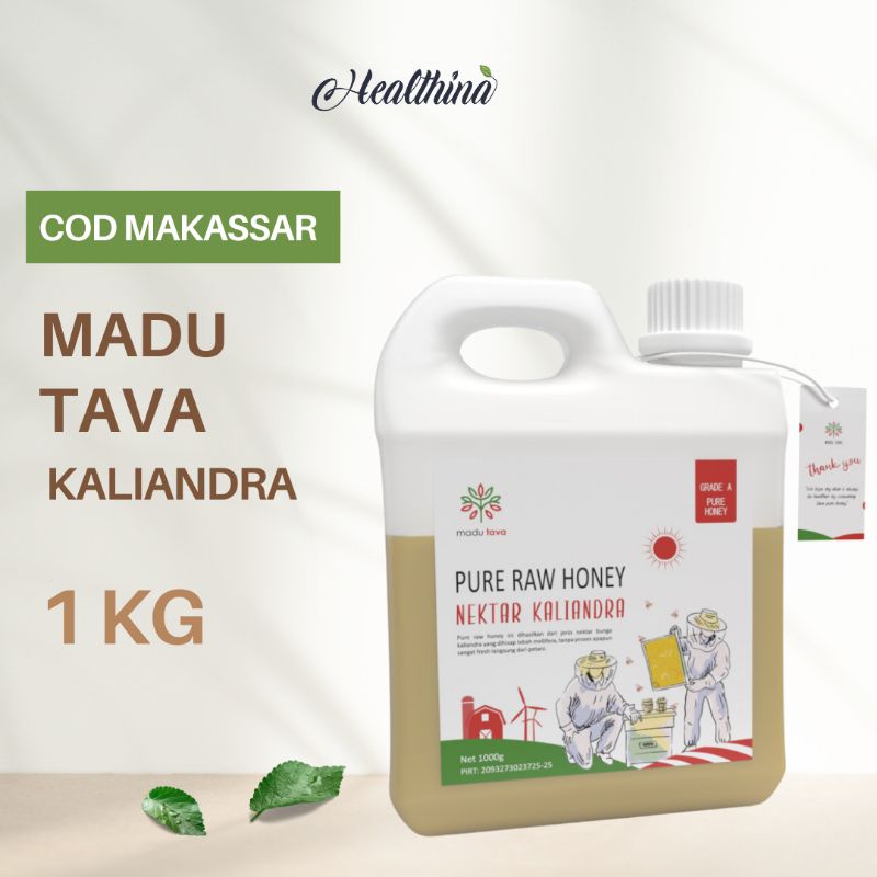 Madu Murni Asli Tava Grade A Variant Nektar kaliandra 100% Alami Pure Natural Raw Honey READY COD MAKASSAR