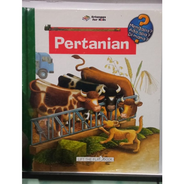 Buku Pertanian Erlangga for Kids (Lift the flap book)