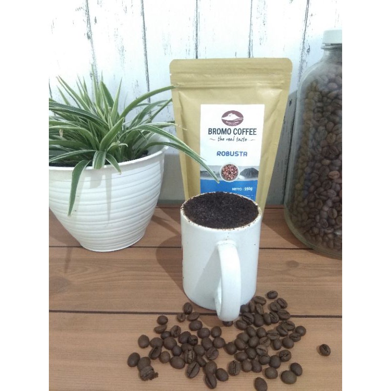 

Kopi Bubuk Robusta Kopi Hitam Bromocoffee