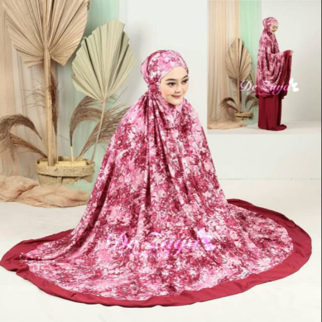 MUKENA BALI JUMBO SMOKE ORIGINAL DE ZAYA