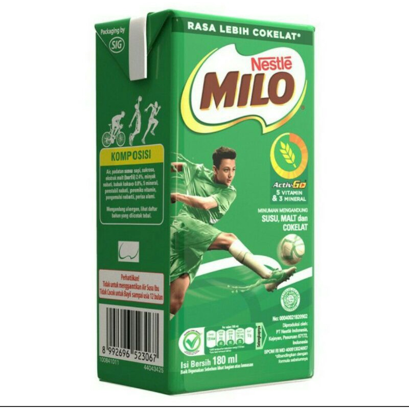 

Milo ActivGo Netto 180 ml