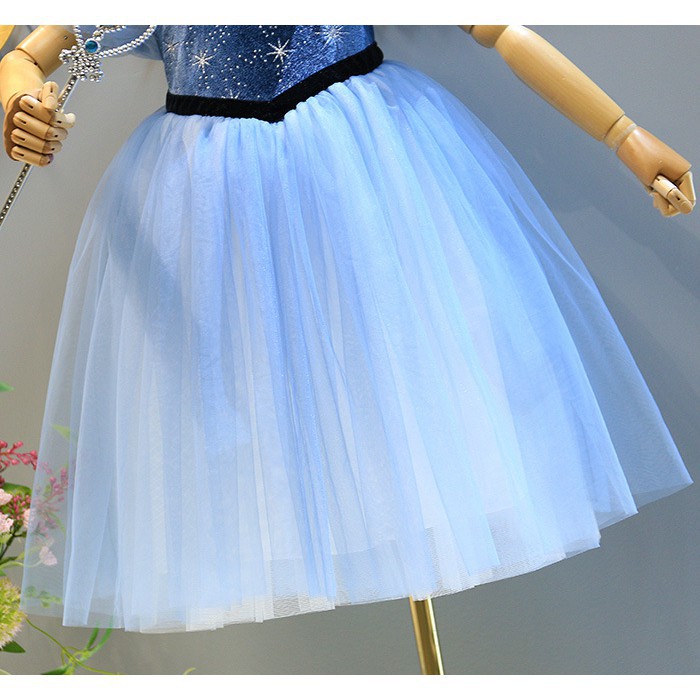 CHUBBI 144 Dress Anak Gaun Pesta Frozen Princess Elsa