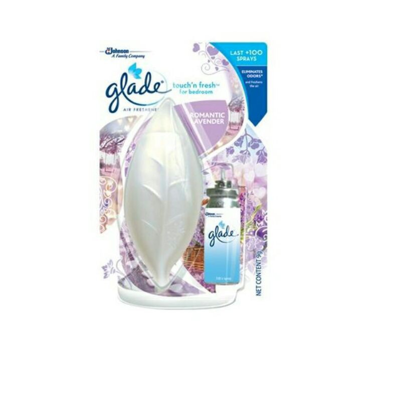 Glade Touch'N Fresh For Bedroom Air Freshener 9Gr (Refill+Tempat)