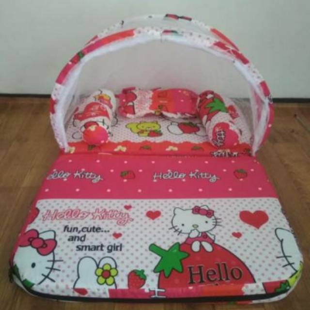 Kasur Bayi Lipat Set Kulambu Hello Kitty