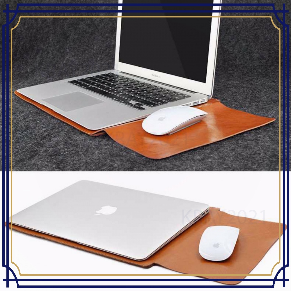 Leather Sleeve Case Macbook Pro 2016 Touch Bar &amp; Macbook Air - CNC42