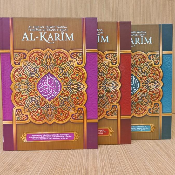 

Alquran AlKarim Ukuran A5, Alquran Al-Karim Terjemah Latin