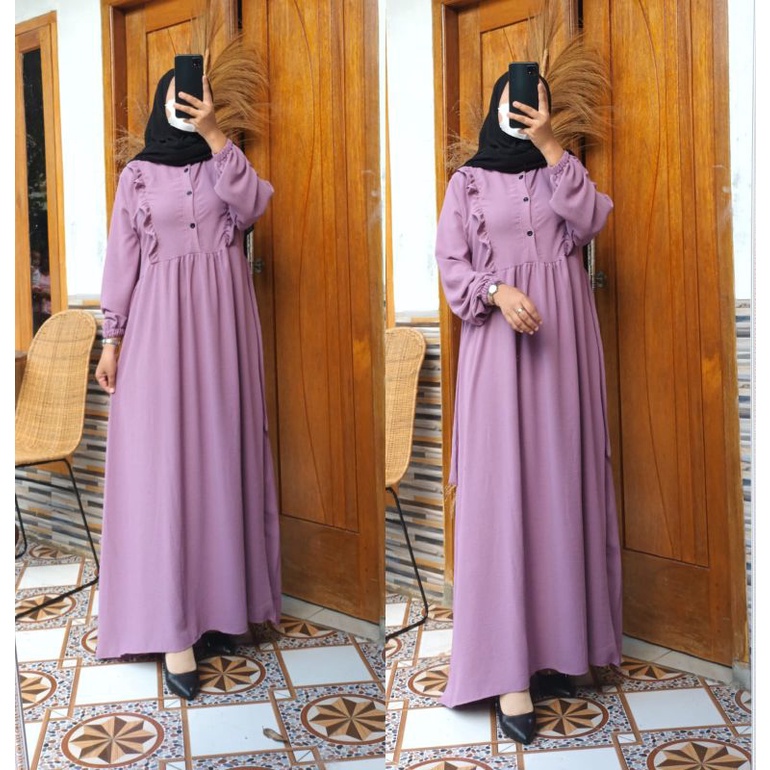 MAXI DRESS GAMIS CRINKLE AIRFLOW PREMIUM