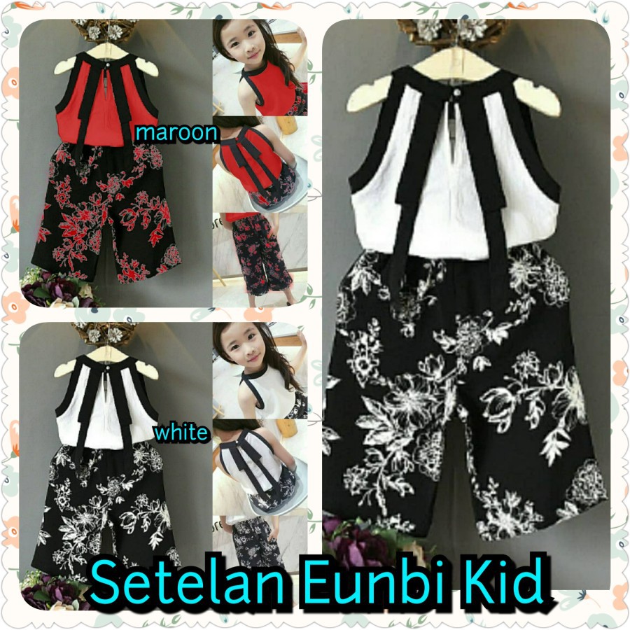 Setelan Eunbi Kid DAN Setelan Anak Qullot Eunbi Kiddy