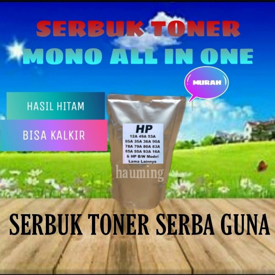 Serbuk Tinta serbaguna Refill Toner 1010 1020 1200 1320 2015 4250 5200 9000 12A 49A 53A 11A 15A 16A 51A 29A