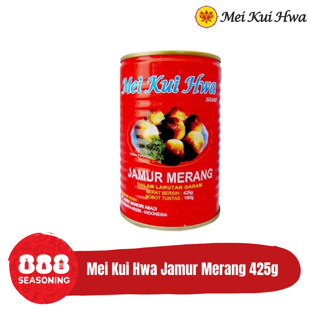 

MEI KUI HWA JAMUR MERANG (Straw Mushroom) 425g