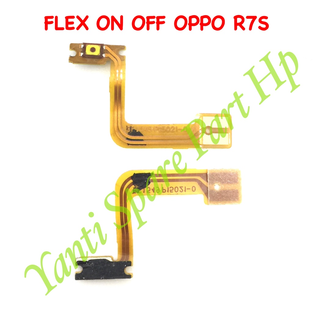 Flexible On Off Oppo R7S Original Terlaris New