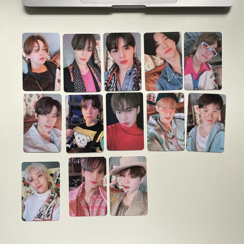 going seventeen magazine photocard