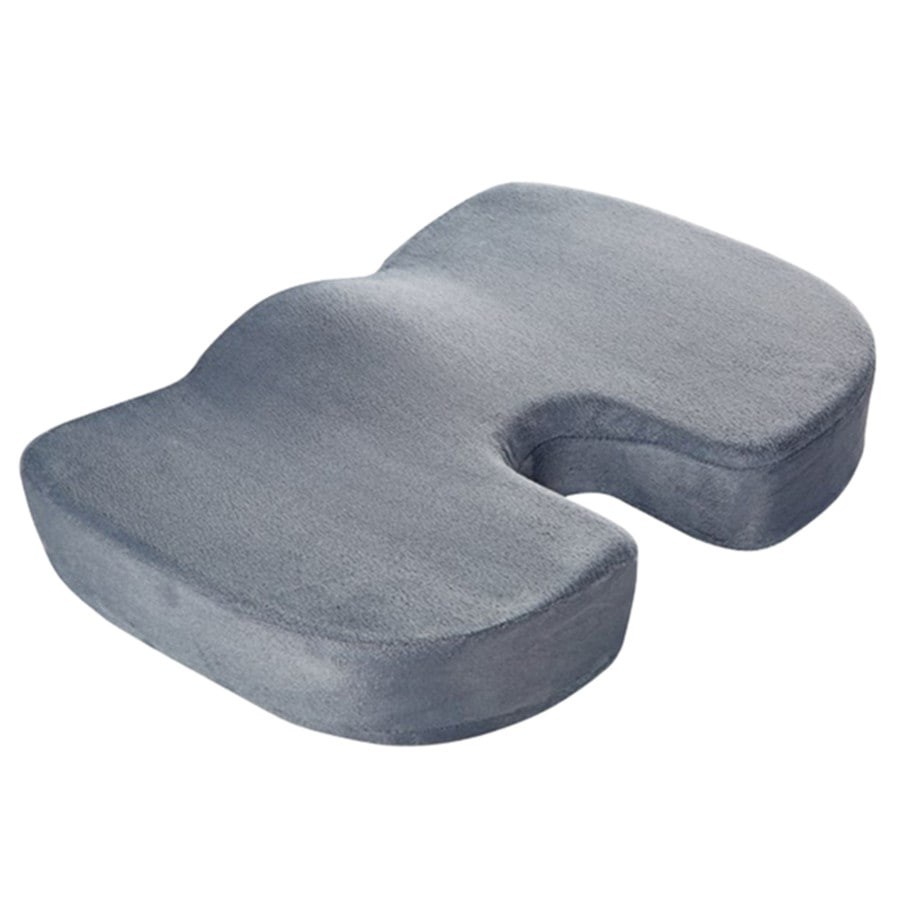 Bantal Duduk Tulang Ekor Memory Foam Coccyx Seat Cushion Velvet