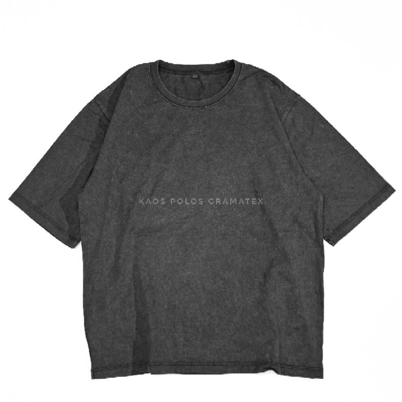 OVERSIZE//HEAVY COTTON 16S//STONEWASH