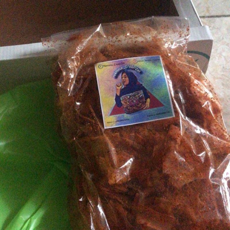 

keripik pedas