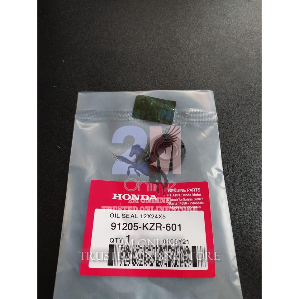 Mm Oil Seal 12x24x5 Waterpump Vario 125 150 PCX 125 Ori AHM 91205-KZR-601