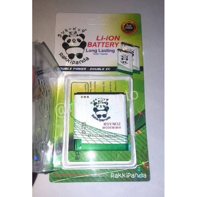 Baterai Rakkipanda for Modem Mifi Smartfren 4G Andromax M3Z M3Y
