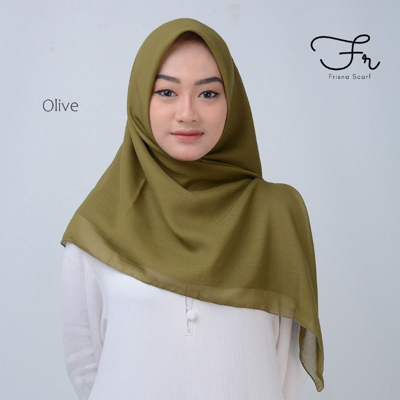BELLA SQUARE POLLYCOTTON PREMIUM UKURAN 115x115-Olive