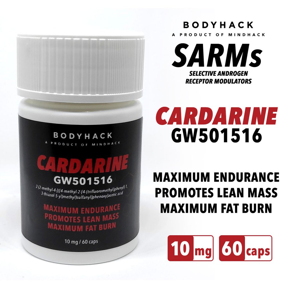 CARDARINE GW501516 10MG BODYHACK SARMS SARM
