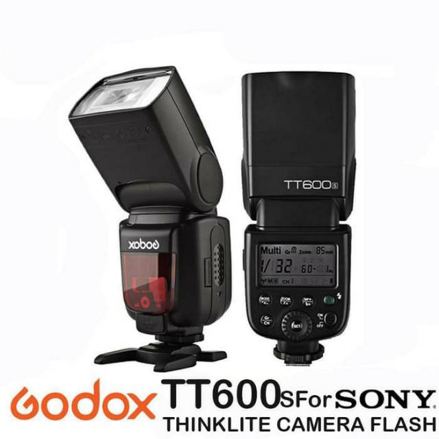 Paket flash godox TT-600S TT600S for SONY + battrey ENELOOP A2 isi 4