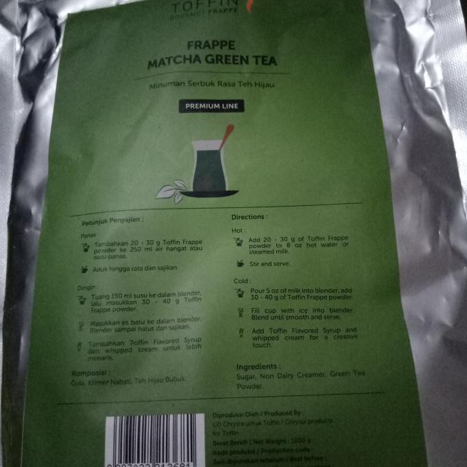 

[[BISA COD]] Toffin greentea powder drink murah PROMO SPECIAL Kode 620