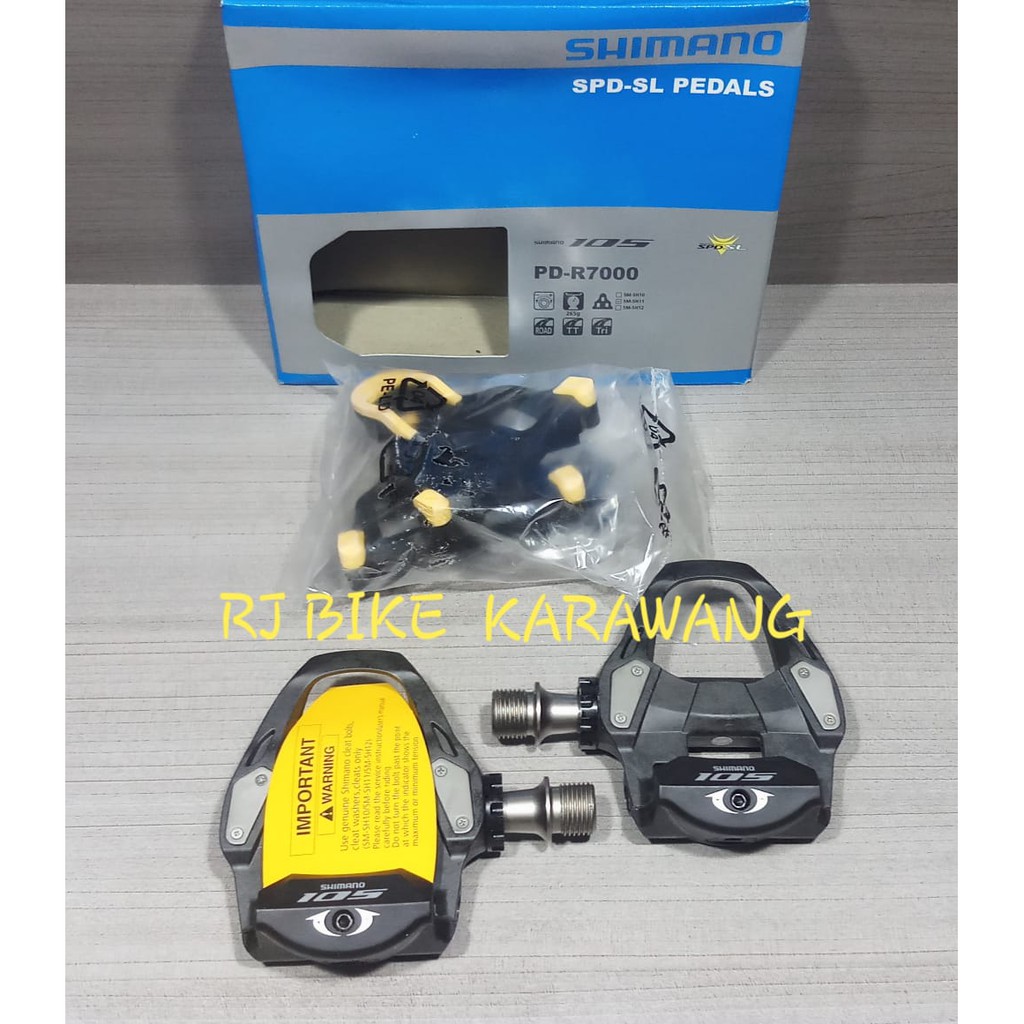 PEDAL SHIMANO PD R7000 105 WITH CLEAT SH 11 ORIGINAL