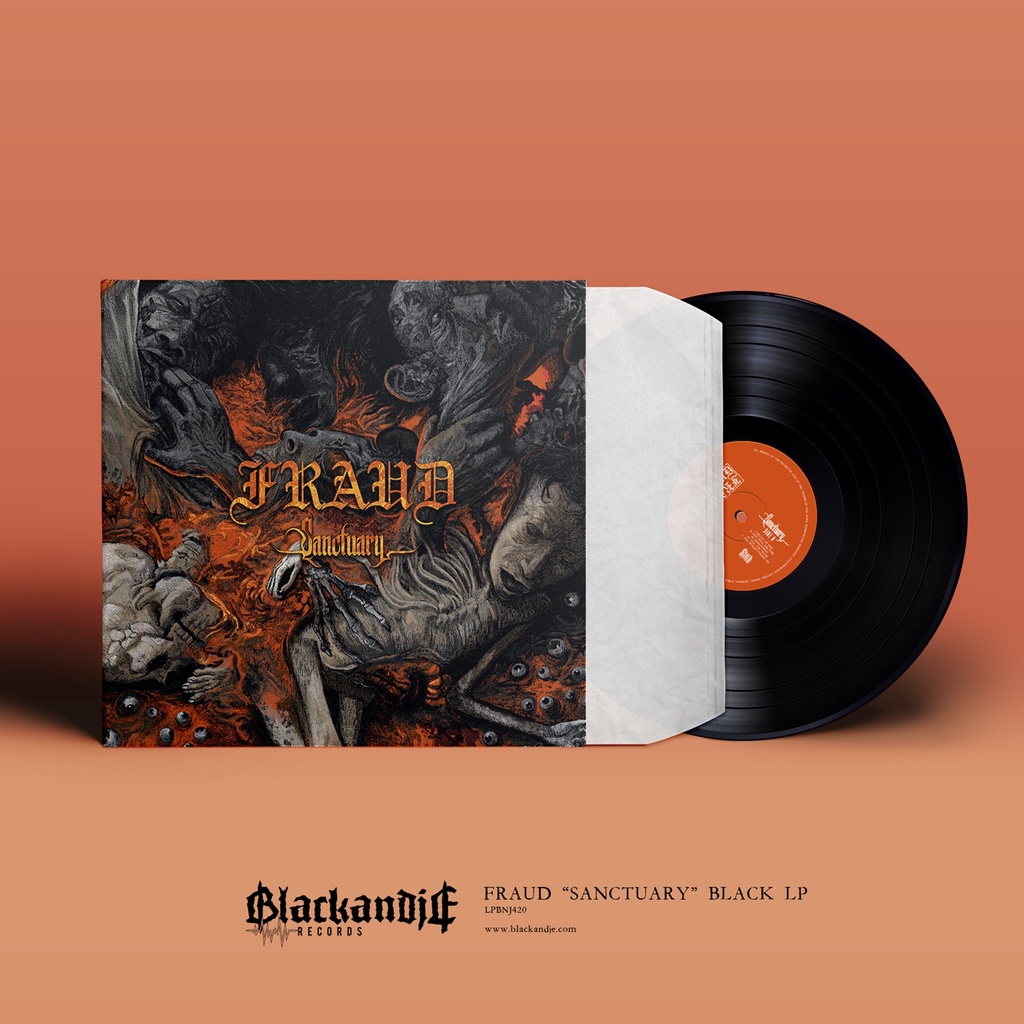 PIRINGAN HITAM - VINYL - FRAUD - SANCTUARY (BLACK VINYL)
