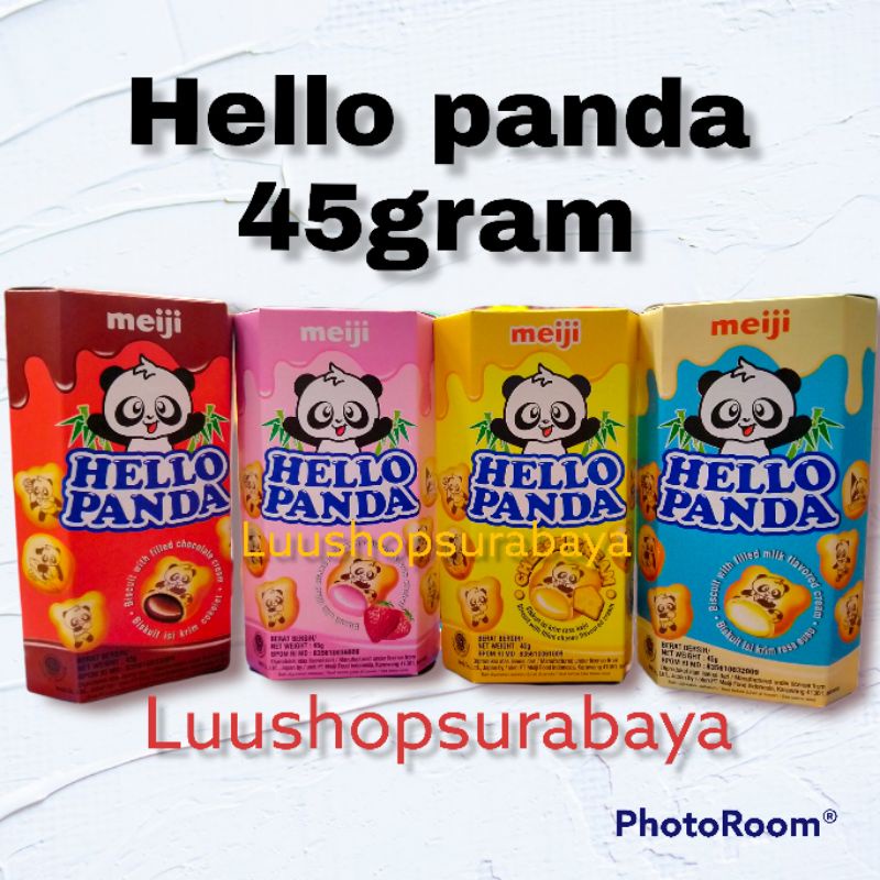 

HELLO PANDA BISKUIT ISI CREAM COKLAT 45gram