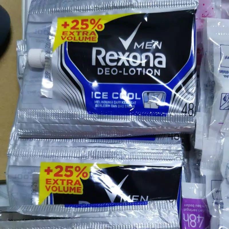 JG - rexona sachet Men Deo Lotion Ice Cool FREE SPIRIT 11,25gr
