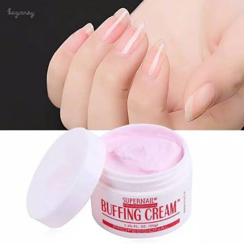 Buffing cream manicure pedicure pengilat pengkilap kuku buffer nailart