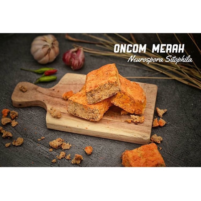 

Oncom Merah Makanan Indonesia