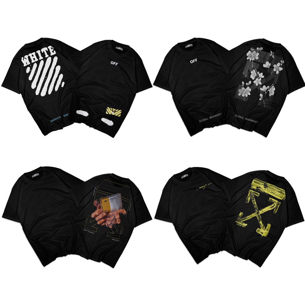 (BISA COD) KAOS OFF WHITE COLLECTION RECOMMENDED 1:1 ORIGINAL QUALITY